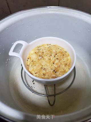 虾皮蒸蛋的做法步骤：4