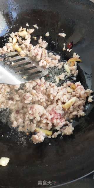 西兰花烧饭的做法步骤：5