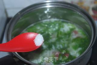 #米饭#芹菜叶香肠泡饭的做法步骤：6