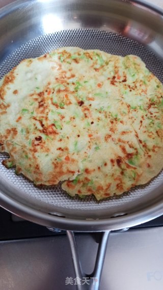 西葫芦糊塌饼的做法步骤：8