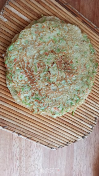 西葫芦糊塌饼的做法步骤：9