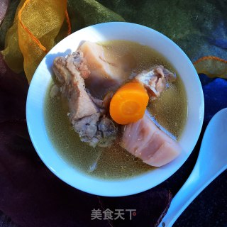 莲藕萝卜汤的做法步骤：9