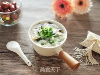 皮蛋瘦肉粥的做法步骤：14