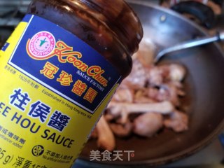 冬菇腐竹栗子焖鸡的做法步骤：8