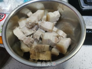 本帮栗子炖肉的做法步骤：4