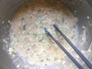 西葫芦鸡蛋麦片饼的做法步骤：4