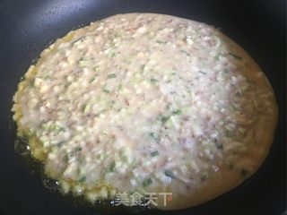 西葫芦鸡蛋麦片饼的做法步骤：5
