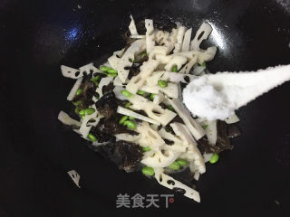 素炒藕片的做法步骤：6