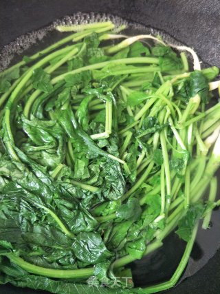 凉拌萝卜苗的做法步骤：3