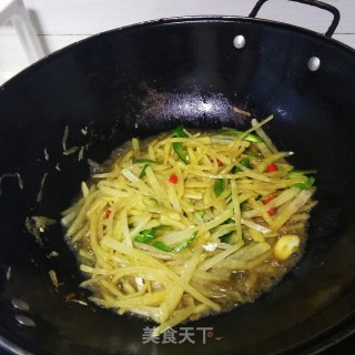 炒土豆丝的做法步骤：5