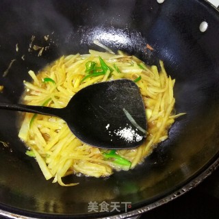 炒土豆丝的做法步骤：6