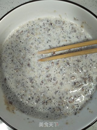 小麦胚芽黑燕麦饼的做法步骤：3