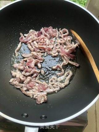 瘦肉炒脆笋的做法步骤：4