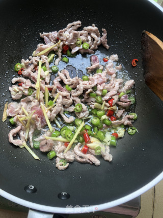 瘦肉炒脆笋的做法步骤：5