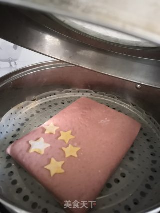 国旗馒头的做法步骤：13
