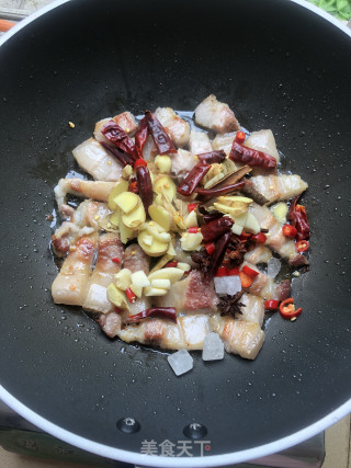酸白菜猪肉炖粉条的做法步骤：8