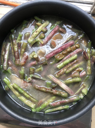 五花肉豆角汤的做法步骤：5