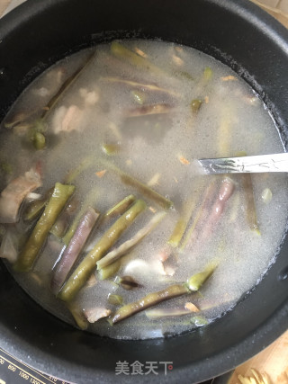 五花肉豆角汤的做法步骤：7