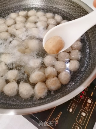 自制牛肉丸的做法步骤：12