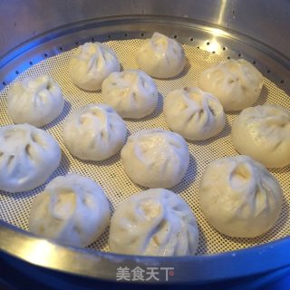 梅菜鲜肉包的做法步骤：12