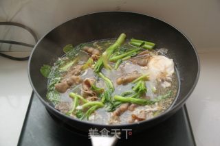 肥牛鸡蛋面的做法步骤：9