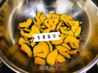 简单美味de清炒贝贝南瓜的做法步骤：5