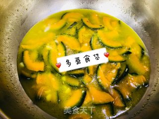 简单美味de清炒贝贝南瓜的做法步骤：6