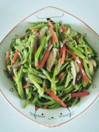 素炒豆角丝的做法步骤：10
