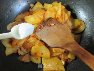 香辣土豆的做法步骤：6