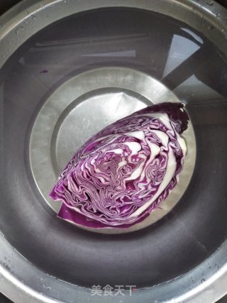 豆干紫甘蓝的做法步骤：3
