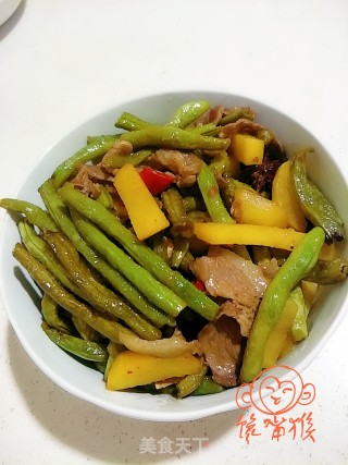 无丝豆烧土豆的做法步骤：13
