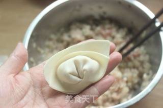 冬瓜虾皮肉馄饨的做法步骤：6