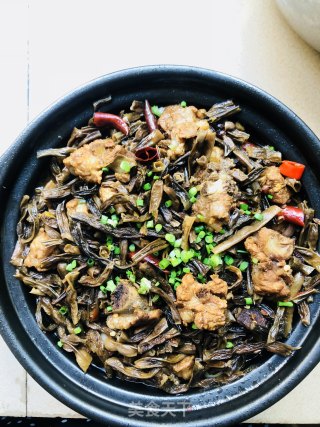 砂锅干豆角焖排骨的做法步骤：14