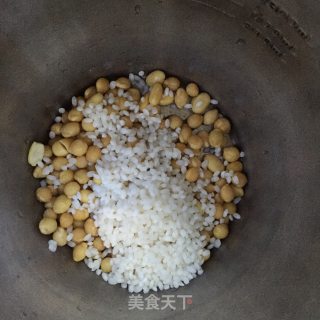 三豆米糊的做法步骤：3