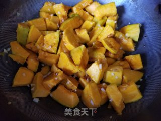 清炒南瓜的做法步骤：6