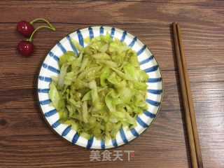 糖醋包菜的做法步骤：4