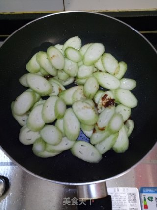 酱香丝瓜的做法步骤：4