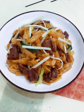 干炒牛河的做法步骤：13