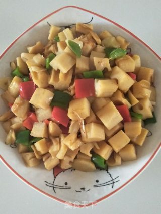 蚝油藕丁的做法步骤：11