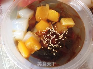 红糖冰粉的做法步骤：5