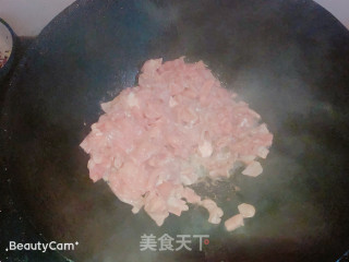 泡椒萝卜干炒鸭肠的做法步骤：4