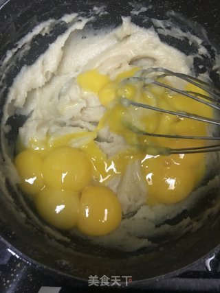 芝士夹心古早蛋糕的做法步骤：5
