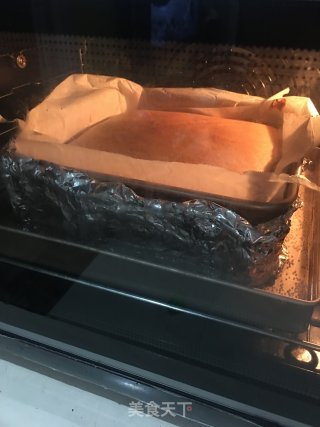 芝士夹心古早蛋糕的做法步骤：11