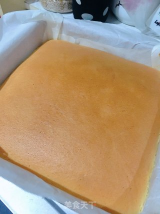 芝士夹心古早蛋糕的做法步骤：12