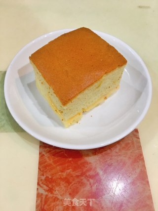 芝士夹心古早蛋糕的做法步骤：15