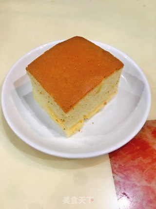 芝士夹心古早蛋糕的做法步骤：16