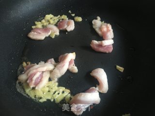 苦瓜炒肉的做法步骤：6