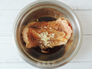 煎鸡胸栗子饭的做法步骤：4