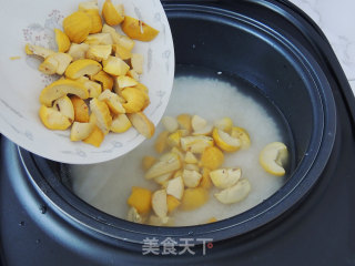 煎鸡胸栗子饭的做法步骤：9