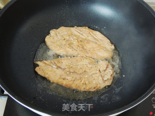 煎鸡胸栗子饭的做法步骤：14